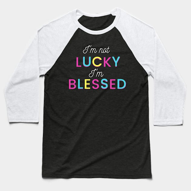 Blessed Baseball T-Shirt by NewCreation